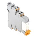 Phoenix Contact Interface Relay Module PLC-RPT- 24DC/21-21, DIN Rail Mount, 24V DC Coil, DPDT, 18mA Coil Current 2900330