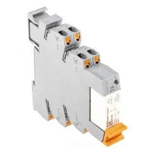 Phoenix Contact Interface Relay Module PLC-RPT- 24DC/21-21, DIN Rail Mount, 24V DC Coil, DPDT, 18mA Coil Current 2900330