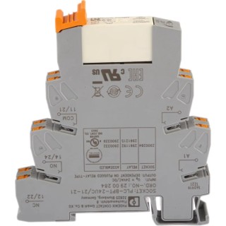 Phoenix Contact Electromechanical Interface Relay DIN Rail Mount 24V ac/dc Coil 6A Switching DPDT 2900332