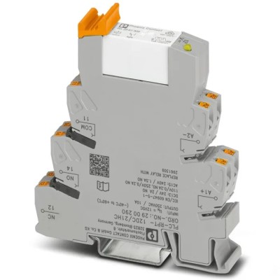 Phoenix Contact Electromechanical Interface Relay PLC-RPT- 12DC/21HC, DIN Rail Mount, 12V DC Coil, SPDT, 10A 2900290