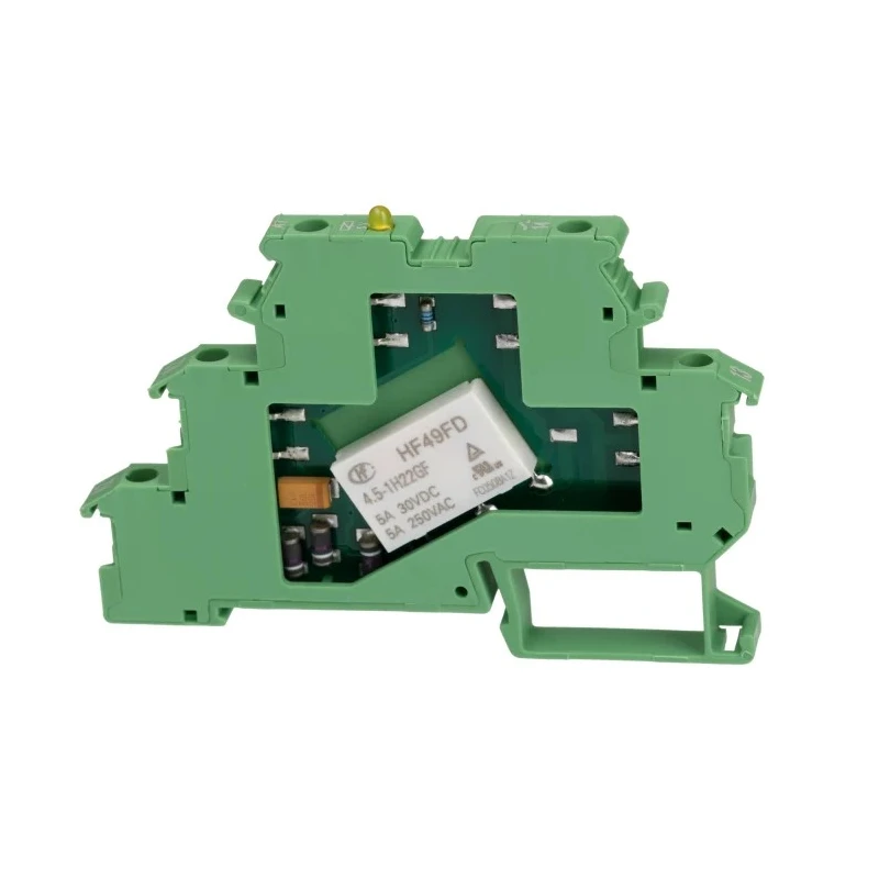 Phoenix Contact DIN Rail Interface Relay 5V AC/DC Coil 5A SPST Contact 2941170