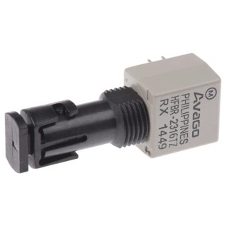 Broadcom Fibre Optic Receiver 155 MBd 1300 nm, ST Connector HFBR-2316TZ