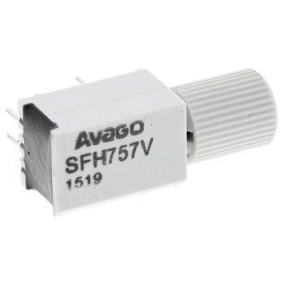 Broadcom 100 MBd Fibre Optic Transmitter Round Connector 685 nm 8.8 mm x 9 mm x 24 mm SP000063858