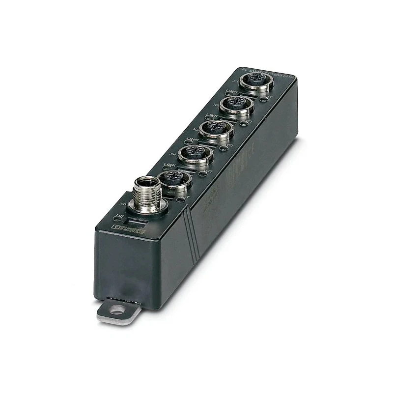 Phoenix Contact Unmanaged 5 Port Ethernet Switch 2700200, Rack Mount, IP67, 100 Mbps, PBT Housing