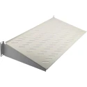 RS PRO Grey Cantilever Shelf 2 U 25kg Load 483mm x 250mm Steel Electrostatic Powder Paint 802-0273