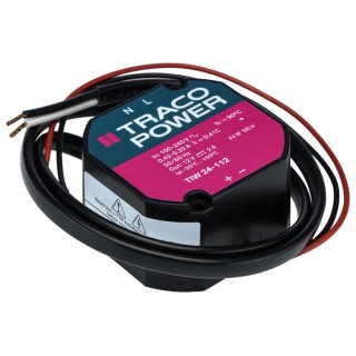 TRACOPOWER Switching Power Supply 12V DC 24W Chassis Mount Efficiency 83% TIW 24-112