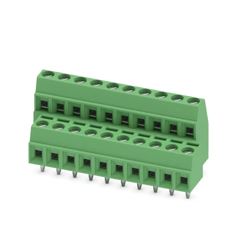Phoenix Contact MKKDS 1/10-3.81 Series PCB Terminal Block 10-Contact 3.81 mm Pitch 2 Row 200V 8A 1708110