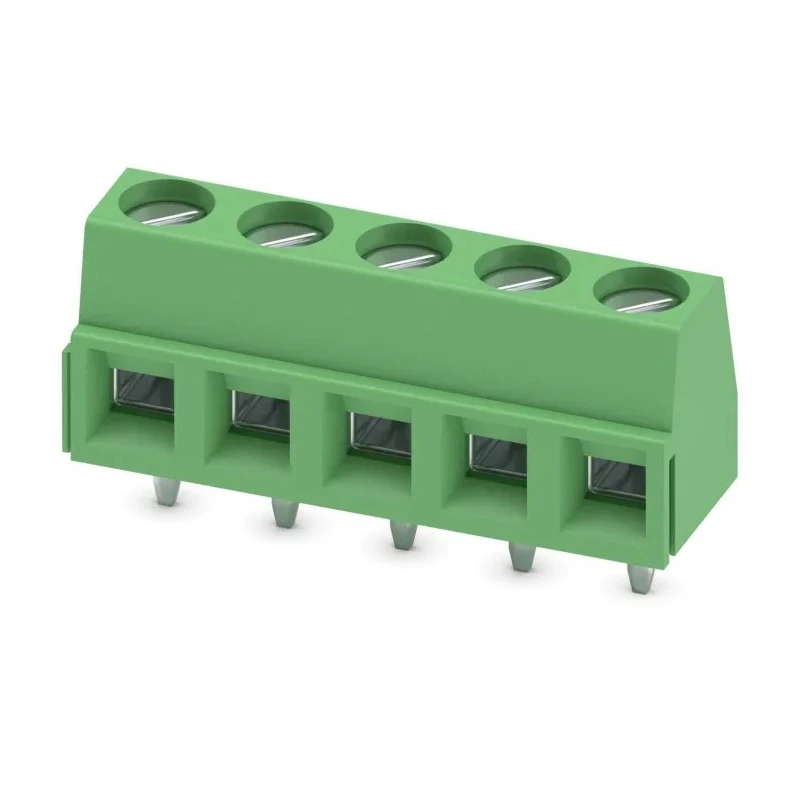 Phoenix Contact MKDSN 1.5/5 Series Straight PCB Terminal Block, 5 Contacts, 5 mm Pitch, 13.5A, 160V, Polyamide 1729047