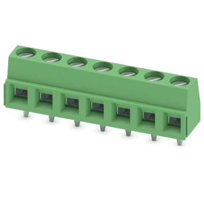 Phoenix Contact MKDSN 1.5/7-5.08 Series Straight Wave Soldering Mount PCB Terminal Block 7 Contact 5.08 mm Pitch 1729173