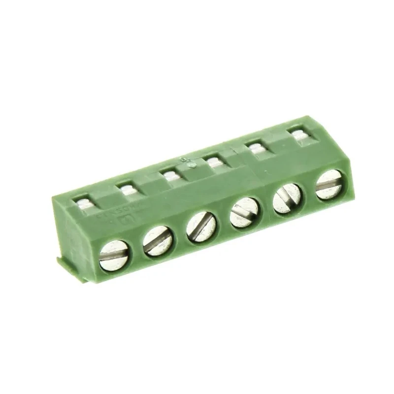 Phoenix Contact MKDSN 1.5/6 Series Straight PCB Terminal Block 6 Contacts 5 mm Pitch 160V 13.5A 1 Row 1729050