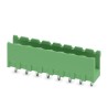 Phoenix Contact COMBICON MSTBV Series Pluggable Terminal Block, 8-Contact, 5.08 mm Pitch, 1 Row, 12A, 320V, Green 1758076