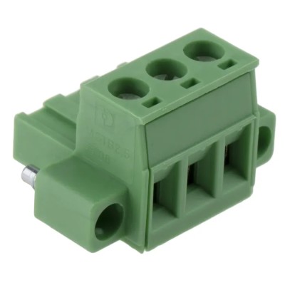 Phoenix Contact MSTB 2.5/3-STF-5.08 Series Pluggable Terminal Block, 3-Contact, 5.08 mm Pitch, 1 Row 1777992