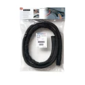 HellermannTyton Braided Polyethylene Terephthalate Black Cable Sleeve, 5 m Length, 5 mm 170-01011 TWIST-IN 05-PET-BK