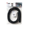 HellermannTyton Braided Polyethylene Terephthalate Black Cable Sleeve, 5 m Length, 5 mm 170-01011 TWIST-IN 05-PET-BK