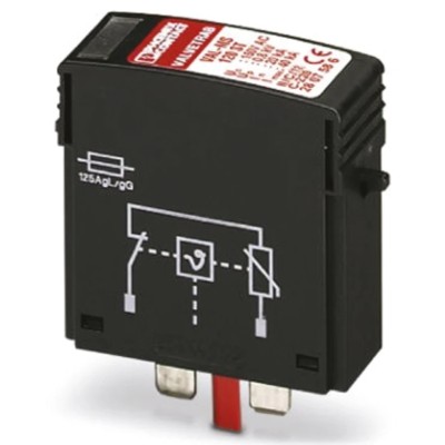 Phoenix Contact Surge Protector with 40kA Maximum Surge Current, DIN Rail Mount, VAL Series, Model 2807586