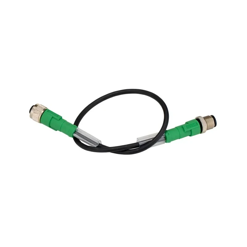 Phoenix Contact Male 4 Way Straight to Female 4 Way Straight Sensor Actuator Cable 300 mm 250 V 1668357