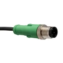 Phoenix Contact Male 4 Way Straight to Female 4 Way Straight Sensor Actuator Cable 300 mm 250 V 1668357