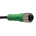 Phoenix Contact Male 4 Way Straight to Female 4 Way Straight Sensor Actuator Cable 300 mm 250 V 1668357