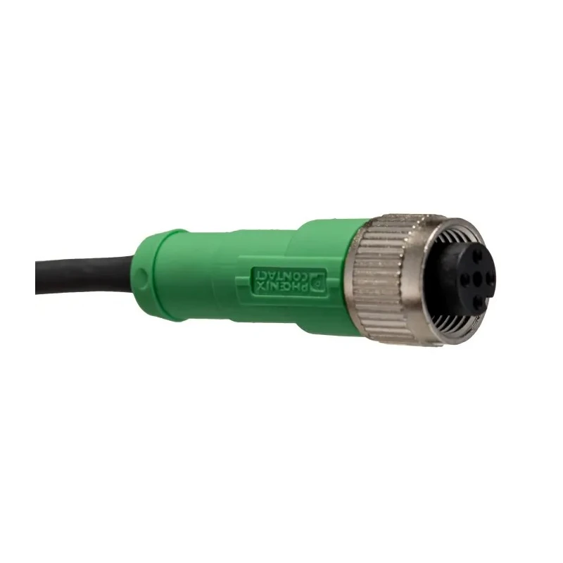 Phoenix Contact Male 4 Way Straight to Female 4 Way Straight Sensor Actuator Cable 300 mm 250 V 1668357