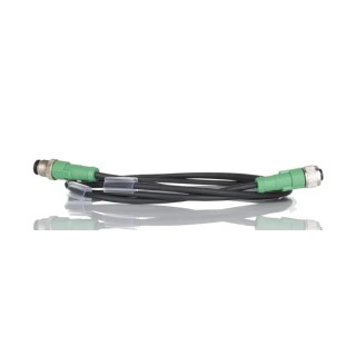 Phoenix Contact Sensor Actuator Cable Female 4 way M12 Straight to Male 4 way M12 Straight 1.5m 300V 1668373