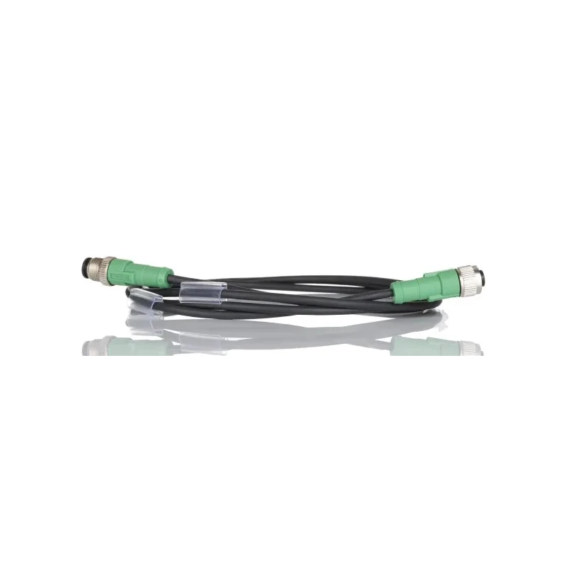 Phoenix Contact Sensor Actuator Cable Female 4 way M12 Straight to Male 4 way M12 Straight 1.5m 300V 1668373