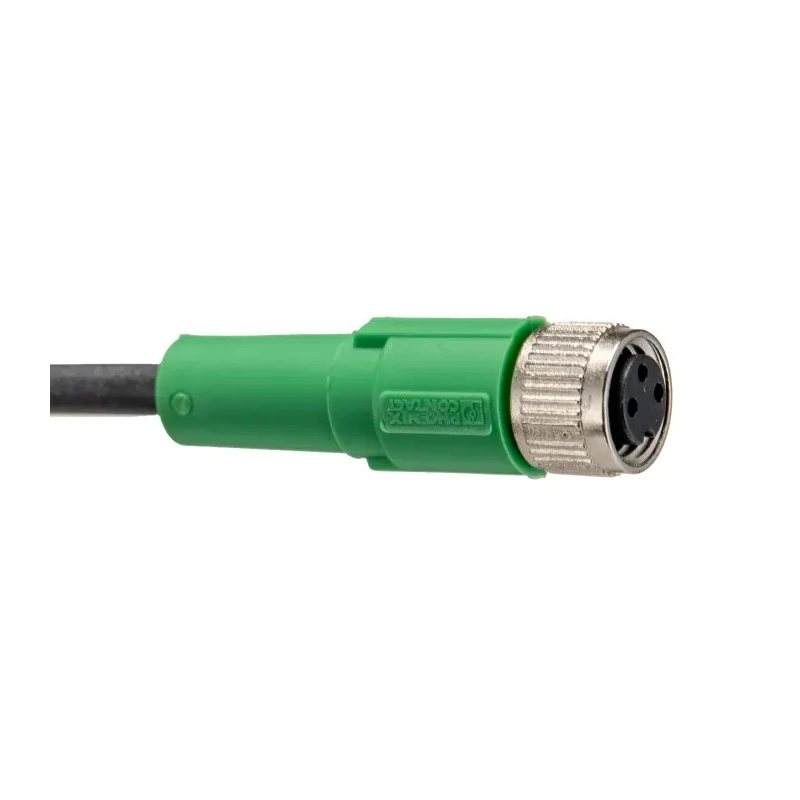 Phoenix Contact Sensor Actuator Cable SAC-3P-M12Y/2X0.3-PUR/M 8FS 3-Way Female to Male Straight Plug M12 300mm 60V dc 1671331