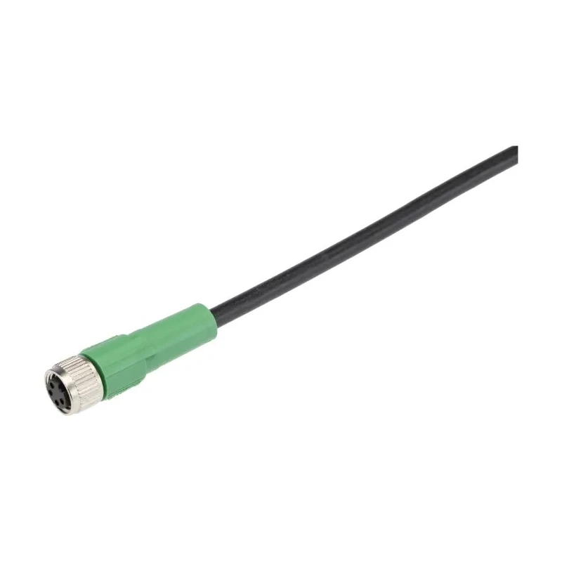 Phoenix Contact Sensor Actuator Cable Male 4 Way Straight to Female 4 Way Straight 3 m 300V SAC-4P-M 8MS/3.0-PUR/M 1682171