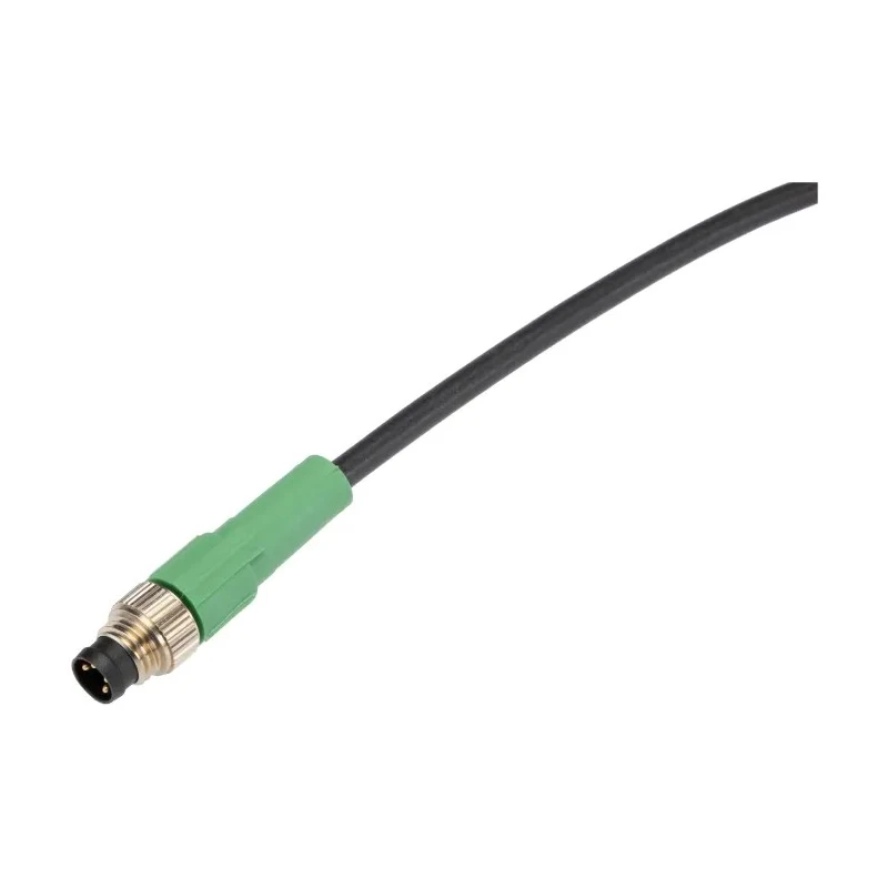 Phoenix Contact Sensor Actuator Cable Male 4 Way Straight to Female 4 Way Straight 3 m 300V SAC-4P-M 8MS/3.0-PUR/M 1682171