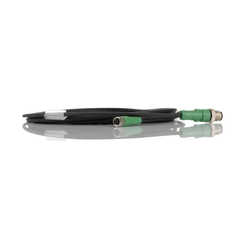 Phoenix Contact Sensor Actuator Cable Female 4 way M8 Straight to Male 4 way M12 Straight 3 m 1694936