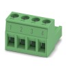 Phoenix Contact Pluggable Terminal Block MSTB 2.5/4-ST BD:1-4, 4-Contact, 5 mm Pitch, 320V, Polyamide Housing, Screw 1751086