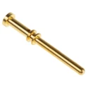 Phoenix Contact Male Crimp Circular Connector Contact 2 mm, Wire Size 0.25 to 1 mm², Length 25.2 mm, Nickel Plated 1605634
