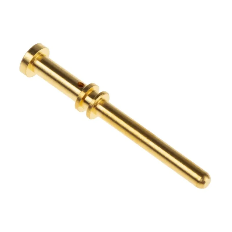 Phoenix Contact Male Crimp Circular Connector Contact 2 mm, Wire Size 0.25 to 1 mm², Length 25.2 mm, Nickel Plated 1605634