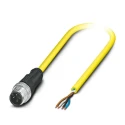 Phoenix Contact Male 4 Way Straight to 4 Way Unterminated Sensor Actuator Cable 2m 30V 1406226