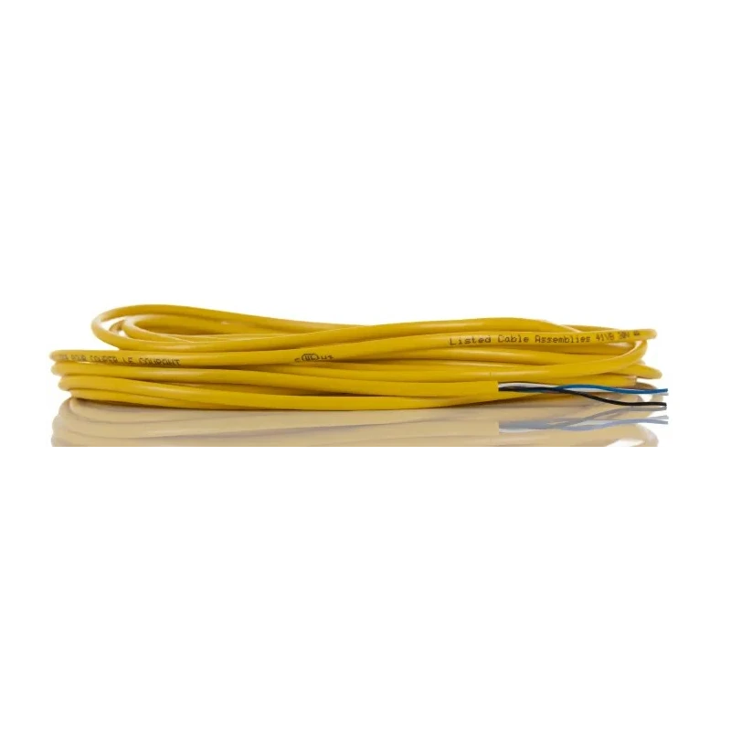 Phoenix Contact Sensor Actuator Cable Female 4 Way Straight to 4 Way Unterminated, 10m, PVC Jacket, 60V DC 1406238