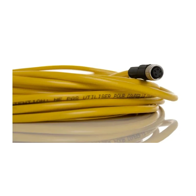 Phoenix Contact Sensor Actuator Cable Female 4 Way Straight to 4 Way Unterminated, 10m, PVC Jacket, 60V DC 1406238