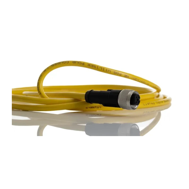 Phoenix Contact Female 4 Way Straight to 4 Way Unterminated Sensor Actuator Cable 2 m 1406246