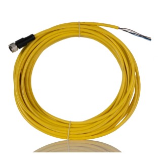 Phoenix Contact Sensor Actuator Cable 10m 4 Way Female Straight to 4 Way Unterminated 250V 1406244