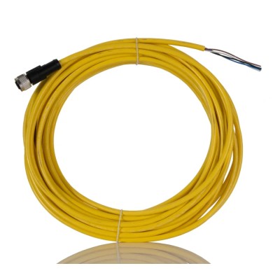 Phoenix Contact Sensor Actuator Cable 10m 4 Way Female Straight to 4 Way Unterminated 250V 1406244