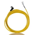 Phoenix Contact Sensor Actuator Cable Female 4 Way Right Angle to 4 Way Unterminated 5m, 250V, PVC Jacket, IP68 1406249