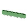 Phoenix Contact Pluggable Terminal Block, 16-Contact, 3.81 mm Pitch, 1 Row, 8A, Green Polybutylene Terephthalate 1803565