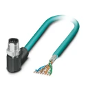 Phoenix Contact NBC-MR/ 2.0-94B SCO US Shielded PVC Jacketed Cat5 Ethernet Cable 2 Core Blue 2m Cat5