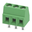 Phoenix Contact MKDS 1/3-3.5 Series Straight PCB Terminal Block 3 Contacts Polyamide Housing 400V 13.5A 3.5mm Pitch 1751251