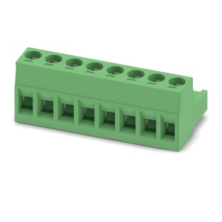 Phoenix Contact MSTB 2.5/8-ST Series Pluggable Terminal Block, 8-Contact, 5 mm Pitch, 1 Row 1754562