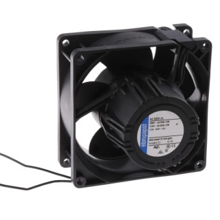 ebm-papst AC 3200 J Series Rectangular Axial Fan, Ball Bearing, 265 V AC Supply, 12 W, 6800 rpm, 144 m³/h Air Flow AC3200JH