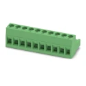 Phoenix Contact MSTB 2.5/10-ST Series Pluggable Terminal Block, 10-Contact, 5 mm Pitch, 12A Current, Polyamide 1754601