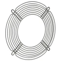 ebm-papst Stainless Steel Finger Guard for 80 mm Fans, 71.5 mm Hole Spacing, 79.8 mm Height, 12.5 mm Depth LZ32-7