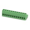 Phoenix Contact Pluggable Terminal Block 12-Contact, 5 mm Pitch, 1 Row, 12A, Polyamide Housing, Green MSTB 2.5/12-ST 1754643