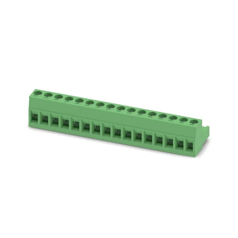 Phoenix Contact MSTB 2.5/16-ST Series Pluggable Terminal Block, 16-Contact, 5 mm Pitch, 1 Row 1754724