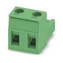 Phoenix Contact GMSTB 2.5/2-ST Pluggable Terminal Block, 2-Contact, 7.5 mm Pitch, 12A, Polyamide Housing, Female 1766880