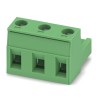 Phoenix Contact Pluggable Terminal Block GMSTB 2.5/3-ST Series, 3-Contact, 7.5 mm Pitch, 12A Current, Green 1766893